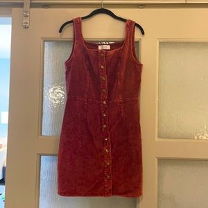 Corduroy dress